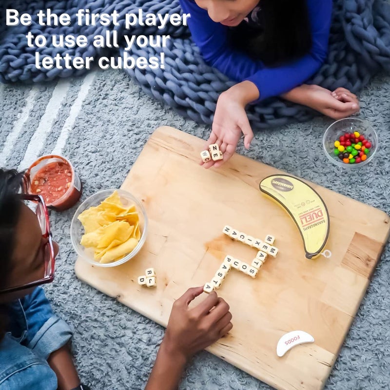 Bananagrams Duel: Ultimate 2 Player Travel Game | Small Space Word Race - Image 3